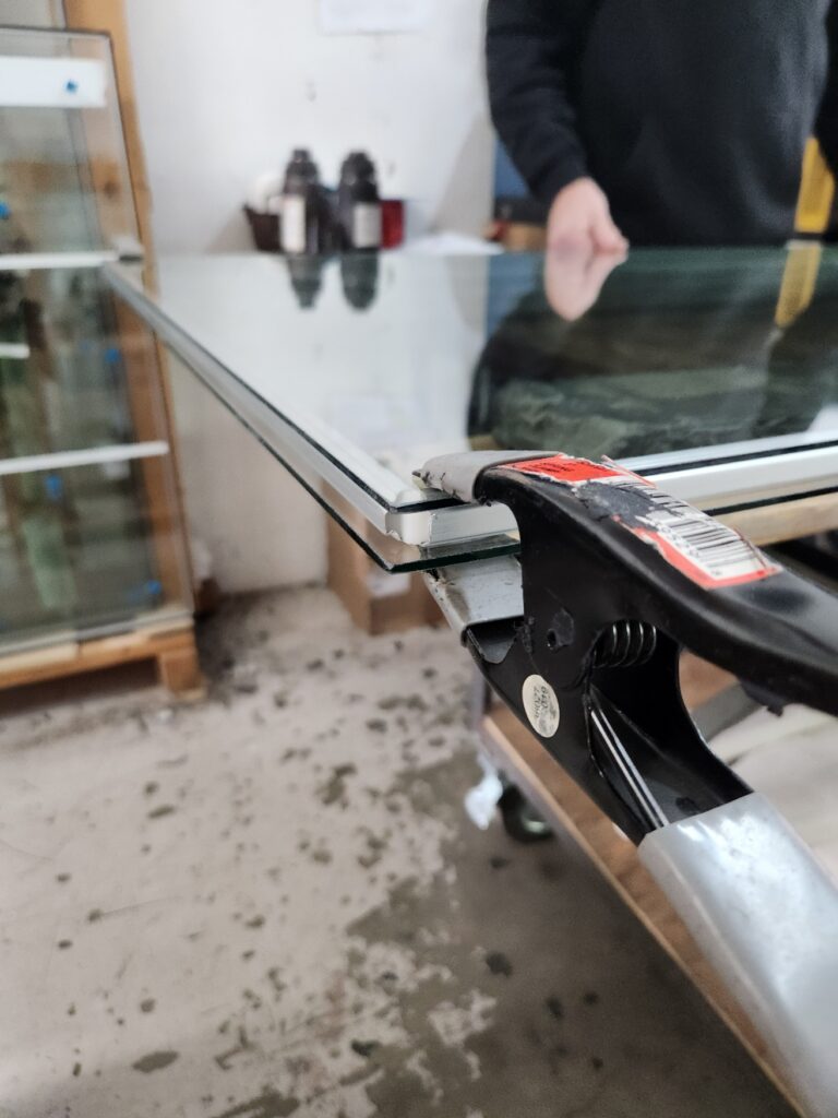 New insulated glass ready for a Las Vegas window and door replacement